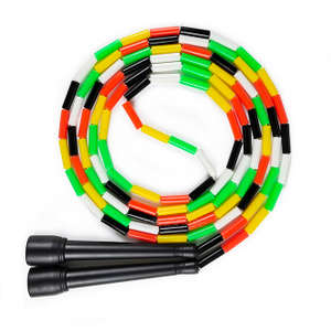 Cuerdas moldeadas plásticas coloridas ligeras que saltan las cuerdas de saltar